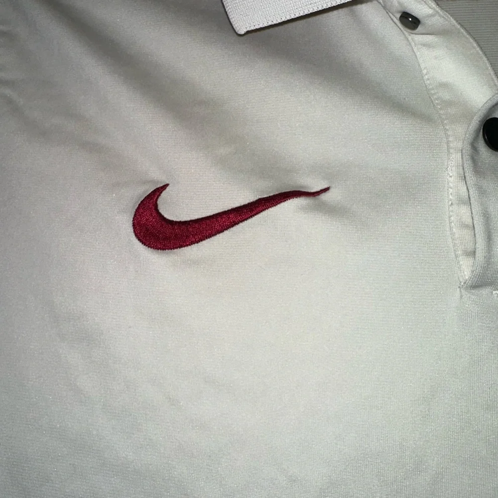 Men's Nike Cream Alabama‎ Crimson Tide Rivalry Performance Polo small